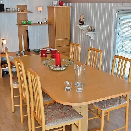 Gemütliches Haus In Bjert Mit Meerblick Ferienhaus *